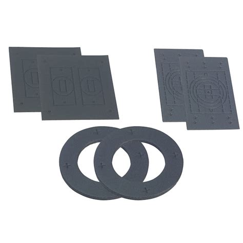 bulk gasket material for electrical boxes|gasket for electrical outlet.